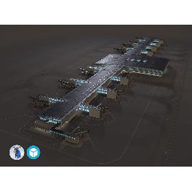 Airport Terminal Satellite4 LFPG